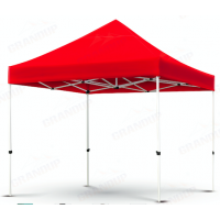 3x3m Heavy Duty Steel Pop Up Canopy Gazebo Folding Tent For Events